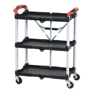 Cityramp Foldable service cart 3 storage PV330