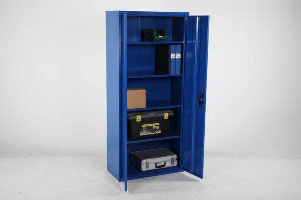 Cityramp Laokapp arhiivikapp SWED180 kahe uksega sinine 1800x800x400mm