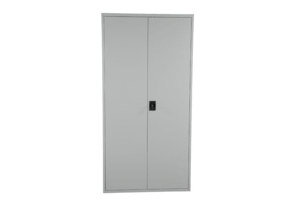 Cityramp Storage lockers and file cupboards SWED3 with 2 doors grey 2000x1000x500mm