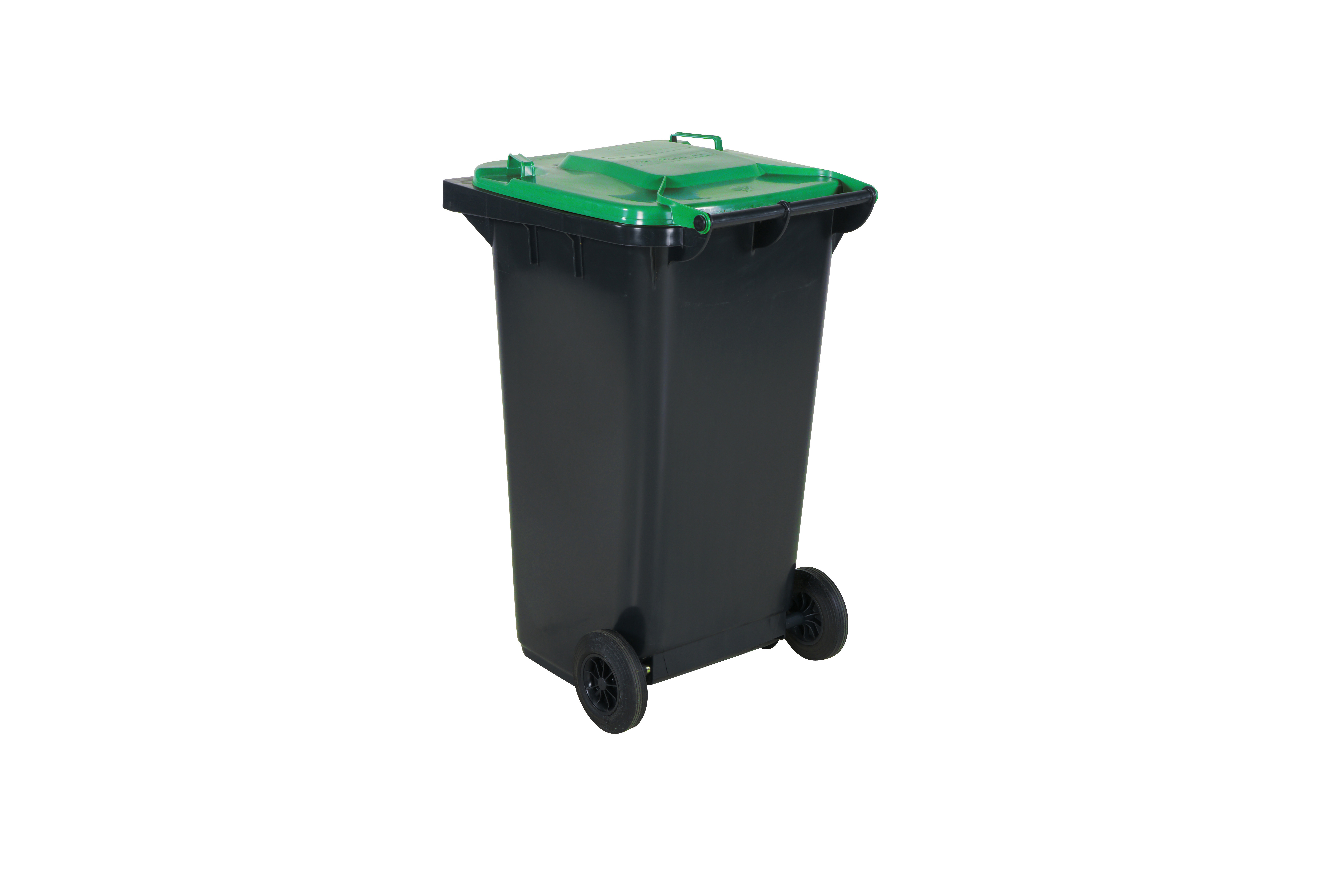 Refuse bin 240L green osta soodsalt prügikonteiner CityRamp OÜ