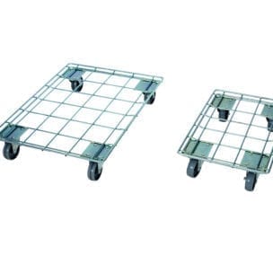Cityramp Galvanized crate trolley ZD400A 600x400mm