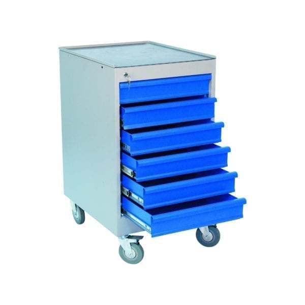 Cityramp Drawer unit for worktables with 6 drawers