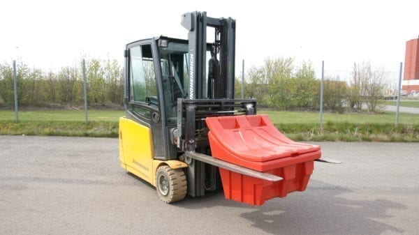 Cityramp Sand and Salt Bins plastic 300kg Green